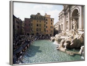 Trevi Fountain, Rome, Lazio, Italy-Hans Peter Merten-Framed Photographic Print