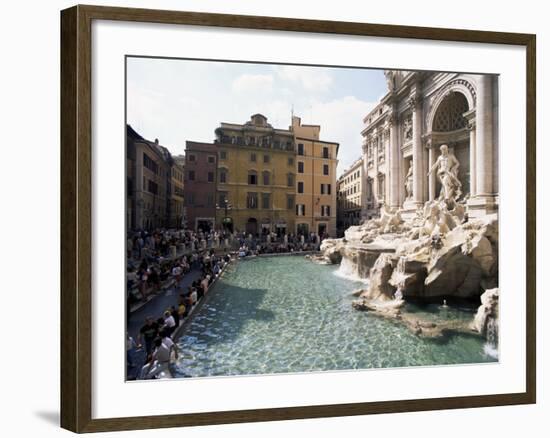 Trevi Fountain, Rome, Lazio, Italy-Hans Peter Merten-Framed Photographic Print