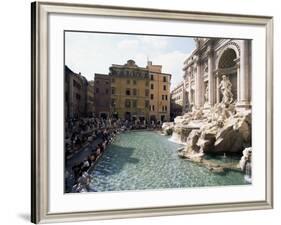 Trevi Fountain, Rome, Lazio, Italy-Hans Peter Merten-Framed Photographic Print