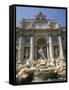 Trevi Fountain, Rome, Lazio, Italy-Roy Rainford-Framed Stretched Canvas