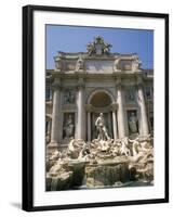 Trevi Fountain, Rome, Lazio, Italy-Roy Rainford-Framed Photographic Print