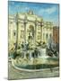 Trevi Fountain, Rome-Colin Campbell Cooper-Mounted Giclee Print