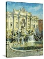 Trevi Fountain, Rome-Colin Campbell Cooper-Stretched Canvas