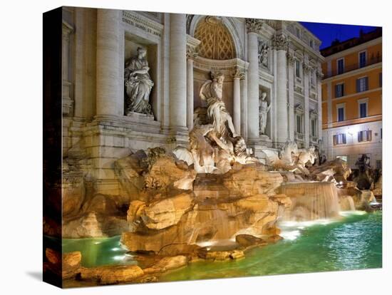 Trevi Fountain-Sylvain Sonnet-Stretched Canvas