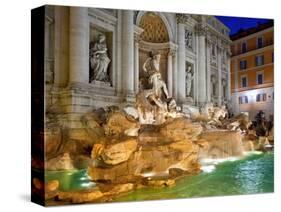 Trevi Fountain-Sylvain Sonnet-Stretched Canvas