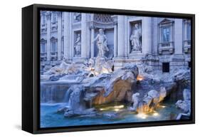 Trevi Fountain-Stefano Amantini-Framed Stretched Canvas