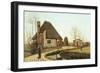 Treviso Countryside, on the Back of on the Sile, 1850-Guglielmo Ciardi-Framed Giclee Print