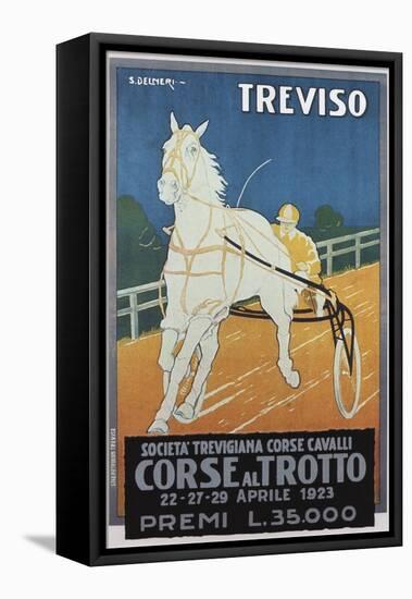 Treviso Horse Racing-null-Framed Stretched Canvas