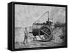 Trevithick's 1800 Engine-null-Framed Stretched Canvas