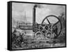 Trevithick's 1803 Locomotive-null-Framed Stretched Canvas