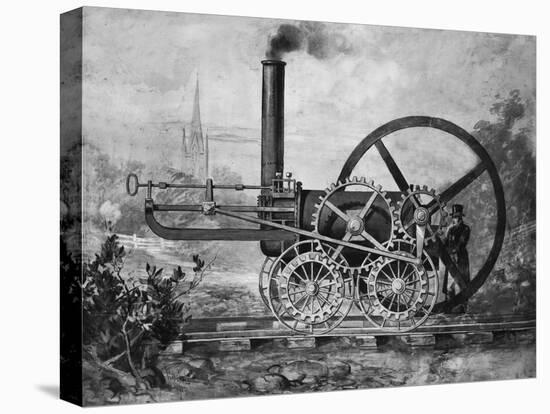 Trevithick's 1803 Locomotive-null-Stretched Canvas