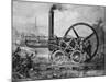 Trevithick's 1803 Locomotive-null-Mounted Giclee Print