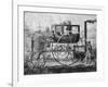 Trevithick's 1803 Steam Carriage-null-Framed Giclee Print