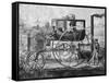Trevithick's 1803 Steam Carriage-null-Framed Stretched Canvas