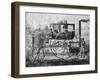 Trevithick's 1803 Steam Carriage-null-Framed Giclee Print
