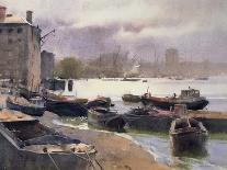 Against the Tide, Rotherhithe, 1992-Trevor Chamberlain-Giclee Print