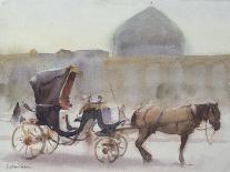 Horse and Carriage, Naghshe Jahan Square, Isfahan-Trevor Chamberlain-Giclee Print