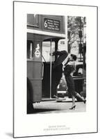 Trevor Watson Bus Stop Photo Print Poster-null-Mounted Poster