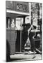 Trevor Watson Bus Stop Photo Print Poster-null-Mounted Poster