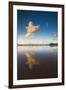 Trevose Head and Constantine Bay at Sunset, Cornwall, England, United Kingdom, Europe-Matthew-Framed Photographic Print