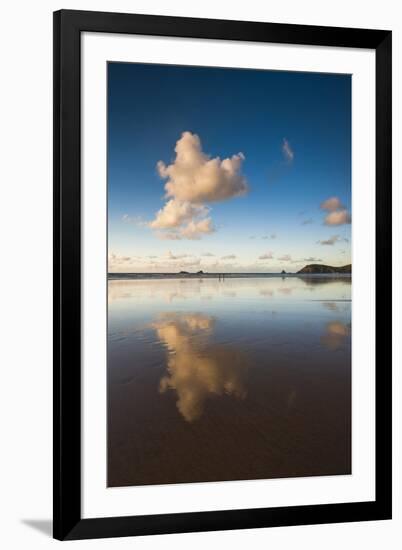 Trevose Head and Constantine Bay at Sunset, Cornwall, England, United Kingdom, Europe-Matthew-Framed Photographic Print