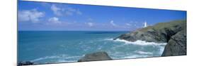 Trevose Lighthouse and Trevose Head, North Cornwall, England, UK-Lee Frost-Mounted Photographic Print