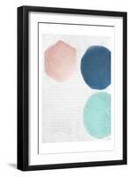 Tri Color 1-Kimberly Allen-Framed Art Print