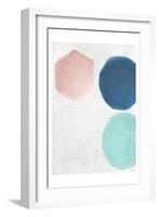 Tri Color 1-Kimberly Allen-Framed Art Print