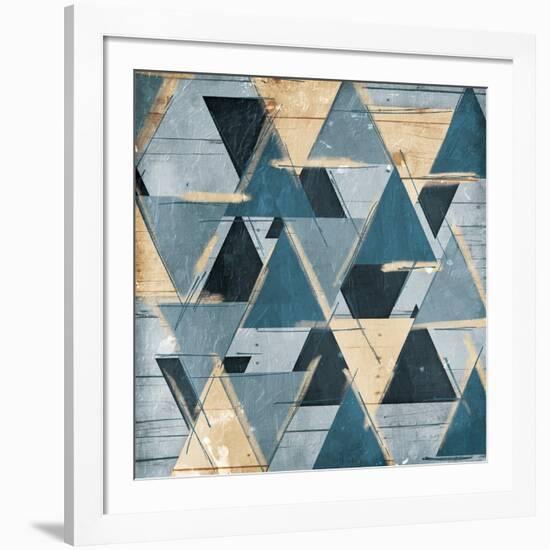 Tri Layers-OnRei-Framed Art Print