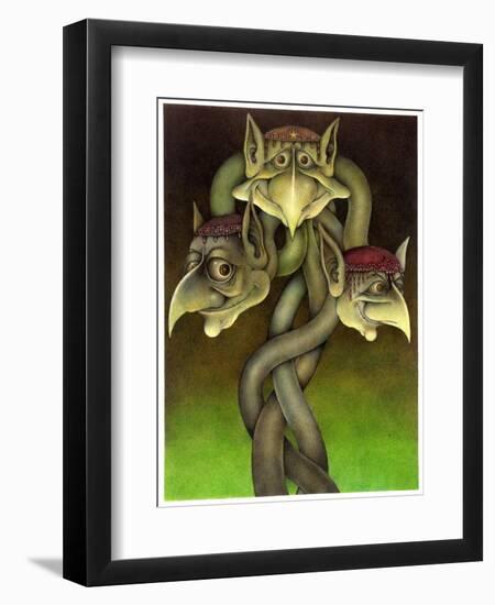 Tri Nod-Wayne Anderson-Framed Premium Giclee Print