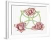 Tri-Rose-Deborah Kopka-Framed Giclee Print