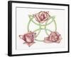 Tri-Rose-Deborah Kopka-Framed Giclee Print