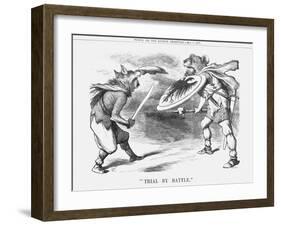 Trial by Battle, 1877-Joseph Swain-Framed Giclee Print