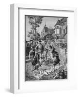 Trial by Fire, Sweden-H Merte-Framed Art Print