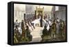 Trial for Heresy during the Spanish Inquisition-null-Framed Stretched Canvas