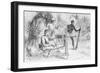 Trial in African Wilderness-null-Framed Giclee Print