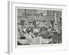 Trial in the Divorce Court London: Cross-Examining a Witness-J. Barnard Davis-Framed Art Print