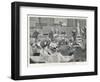 Trial in the Divorce Court London: Cross-Examining a Witness-J. Barnard Davis-Framed Art Print