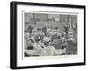 Trial in the Divorce Court London: Cross-Examining a Witness-J. Barnard Davis-Framed Art Print