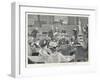 Trial in the Divorce Court London: Cross-Examining a Witness-J. Barnard Davis-Framed Art Print