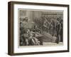 Trial of a Band of Italian Brigands at Aquila-Sydney Prior Hall-Framed Giclee Print