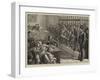 Trial of a Band of Italian Brigands at Aquila-Sydney Prior Hall-Framed Giclee Print