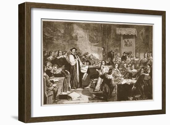 Trial of Archbishop Laud-Alexander Johnston-Framed Giclee Print