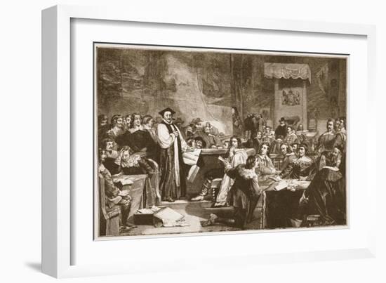 Trial of Archbishop Laud-Alexander Johnston-Framed Giclee Print