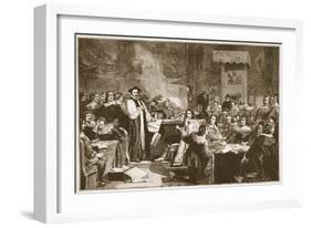 Trial of Archbishop Laud-Alexander Johnston-Framed Giclee Print