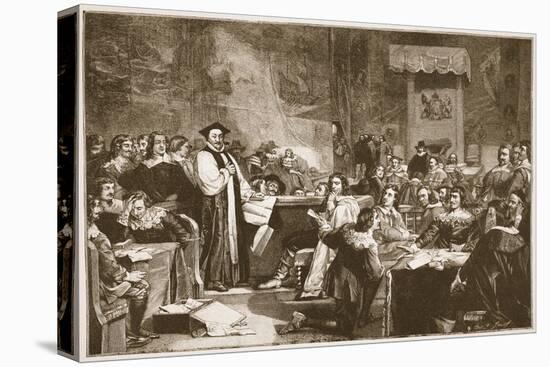 Trial of Archbishop Laud-Alexander Johnston-Stretched Canvas