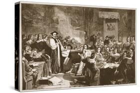 Trial of Archbishop Laud-Alexander Johnston-Stretched Canvas