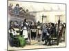 Trial of Giles Corey's Wife for Witchcraft, Salem, 1692-null-Mounted Giclee Print