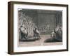 Trial of King Charles I, Palace of Westminster, c1725-Claude Dubosc-Framed Giclee Print