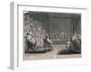 Trial of King Charles I, Palace of Westminster, c1725-Claude Dubosc-Framed Giclee Print